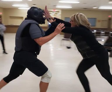 Women's self defence training program image for personal safety education and violence prevention skills