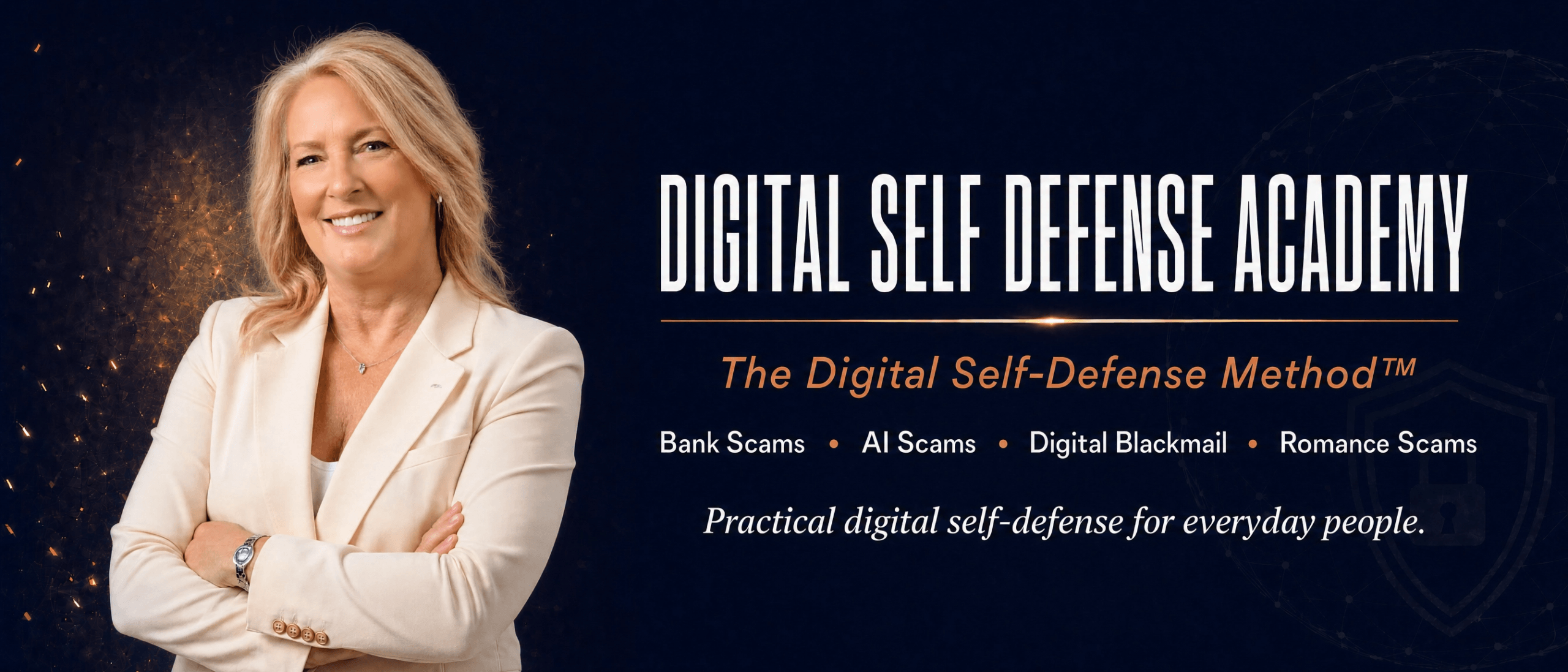 Rob Andress reviewing the Digital Self-Defense Academy and discussing online self-defence training