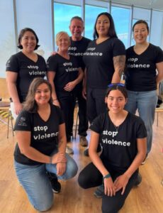 Inuit instrctors participating in Street Safe Self Defence training program